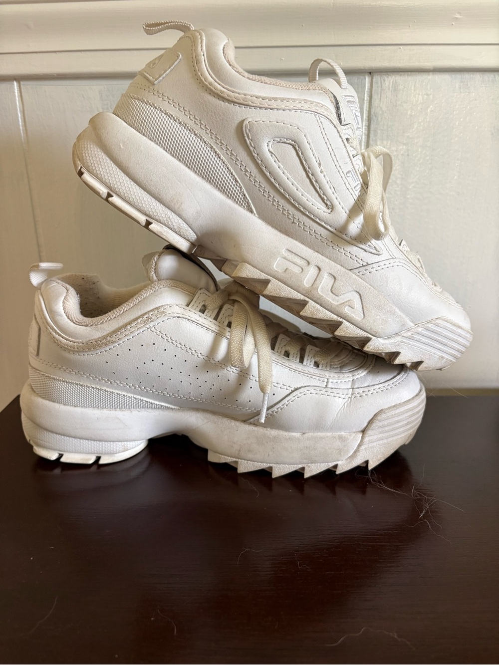 Fila Chunky White Sneakers